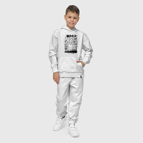 Детский костюм MoMo - кот в мешке белый / Белый – фото 4