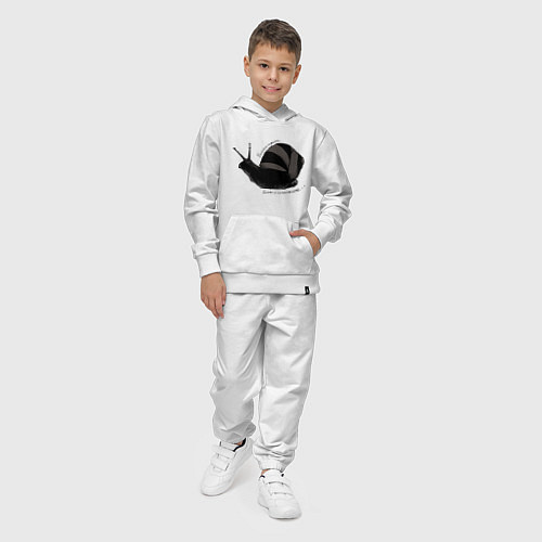 Детский костюм Целеустремленность warm / Белый – фото 4