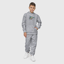 Костюм хлопковый детский Удильщик глубоководный, цвет: меланж — фото 2