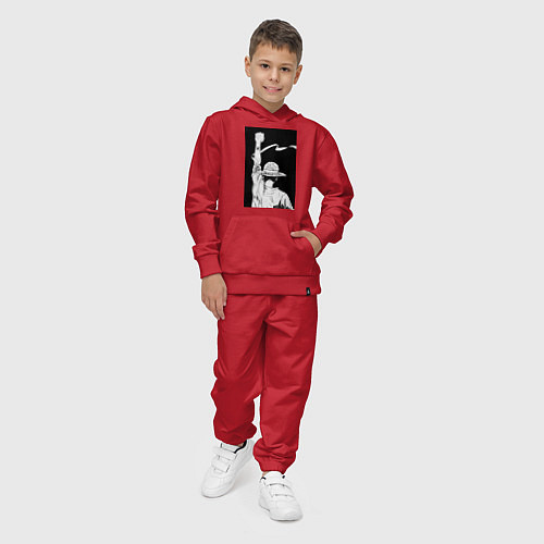 Детский костюм Ван Пис Луффи Монки Д / Красный – фото 4