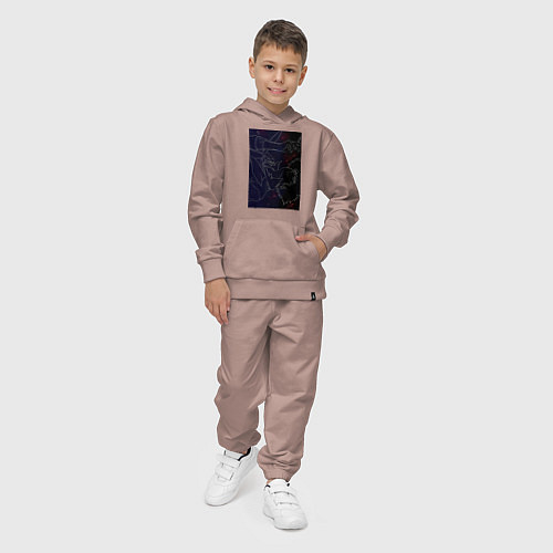 Детский костюм Ковбой Бибоп Спайк Шпигель / Пыльно-розовый – фото 4