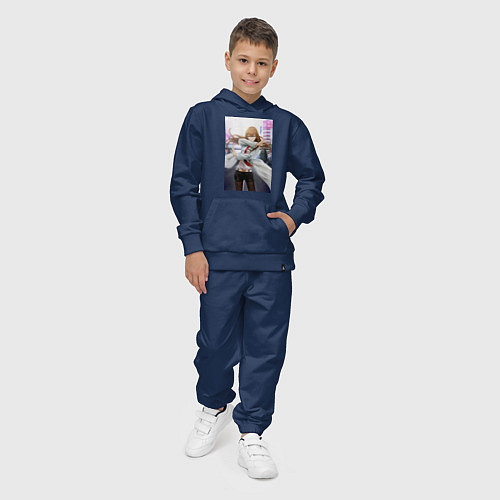Детский костюм Врата Штейна Курису Макисэ / Тёмно-синий – фото 4