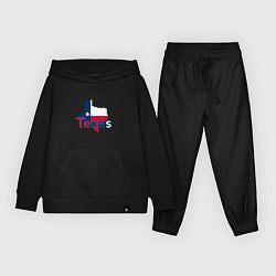 Костюм хлопковый детский Texas, цвет: черный