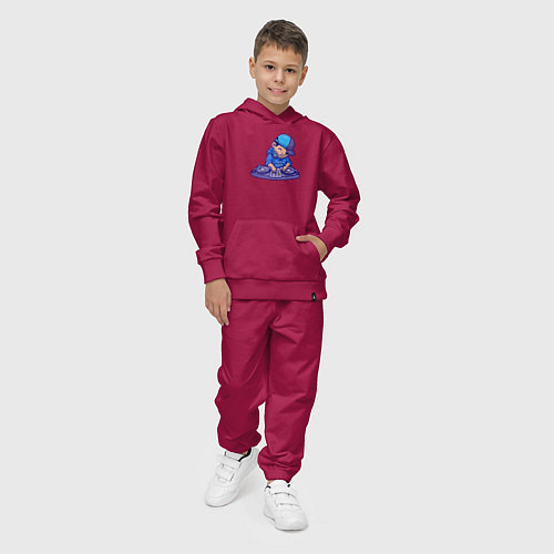 Детский костюм Little dj / Маджента – фото 4