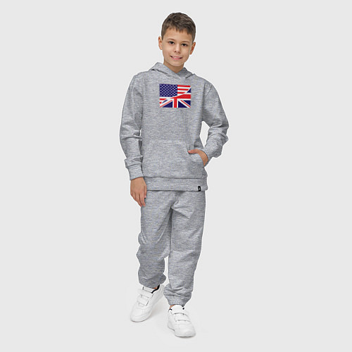 Детский костюм США и Великобритания / Меланж – фото 4