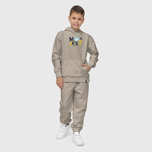 Детский костюм Banana monkey / Миндальный – фото 4