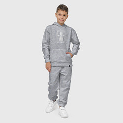 Костюм хлопковый детский Kraftwerk - Autobahn, цвет: меланж — фото 2