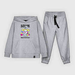 Костюм хлопковый детский Заяц - выпускник начальной школы, цвет: меланж