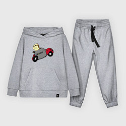 Костюм хлопковый детский Smart 452 - Mad Toaster, цвет: меланж