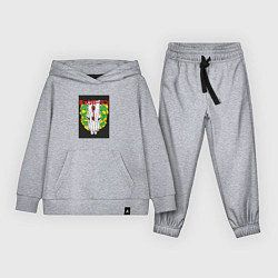 Костюм хлопковый детский Человек-бензопила Денджи бензопила, цвет: меланж