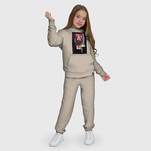 Детский костюм Человек-бензопила Макима коллаж / Миндальный – фото 3