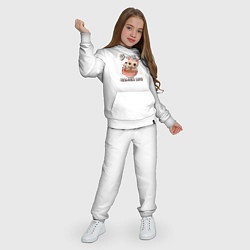 Костюм хлопковый детский Ramne life, цвет: белый — фото 2