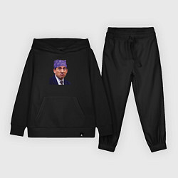 Костюм хлопковый детский Prison mike Michael Scott офис, цвет: черный