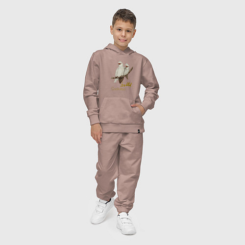 Детский костюм Какаду длинноклювый / Пыльно-розовый – фото 4