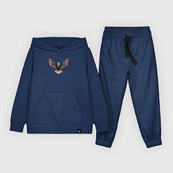 Костюм хлопковый детский Eagle - America, цвет: тёмно-синий