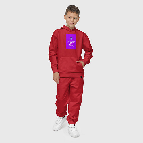 Детский костюм J-hope in the box - K-pop / Красный – фото 4