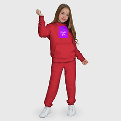 Костюм хлопковый детский J-hope in the box - K-pop, цвет: красный — фото 2