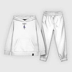 Костюм хлопковый детский Genshin impact driver on, цвет: белый