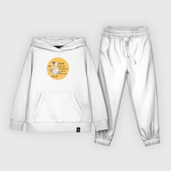 Детский костюм Гусь с бокалом