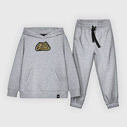 Костюм хлопковый детский Happy christmas, цвет: меланж