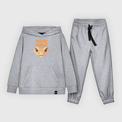 Костюм хлопковый детский Желтая змея 2025, цвет: меланж