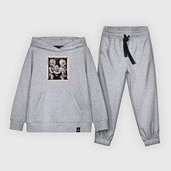 Костюм хлопковый детский Арт джокер, цвет: меланж