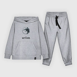 Костюм хлопковый детский The witcher ciri, цвет: меланж