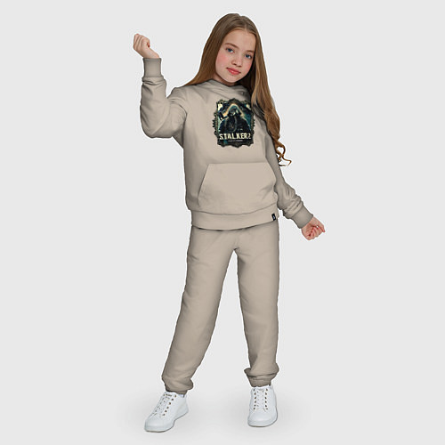 Детский костюм Stalker 2 heart of Chornobyl radiations / Миндальный – фото 3