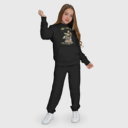 Костюм хлопковый детский Один в поле воин если он по-русски скроен, цвет: черный — фото 2