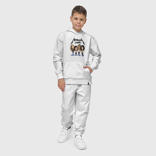 Детский костюм Metallica juniors - cartoon / Белый – фото 4