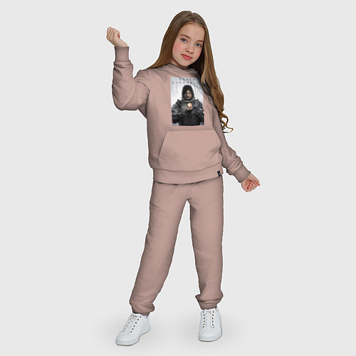 Детский костюм Death Stranding - Norman Reedus / Пыльно-розовый – фото 3