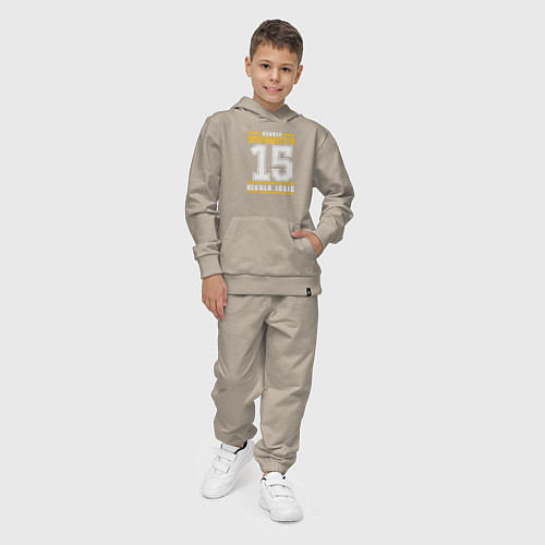 Детский костюм Denver - Nocola Jokic / Миндальный – фото 4