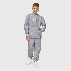 Костюм хлопковый детский Старый фотоаппарат, цвет: меланж — фото 2