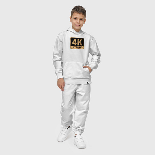 Детский костюм 4K Ultra высокое качество / Белый – фото 4
