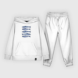 Детский костюм Рыбки акварелью