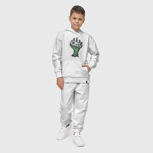 Детский костюм Компьютерная жизнь в руках / Белый – фото 4