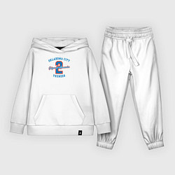Костюм хлопковый детский Oklahoma Thunder 2, цвет: белый