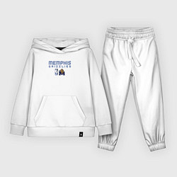 Костюм хлопковый детский Memphis Grizzlies - basketball NBA, цвет: белый