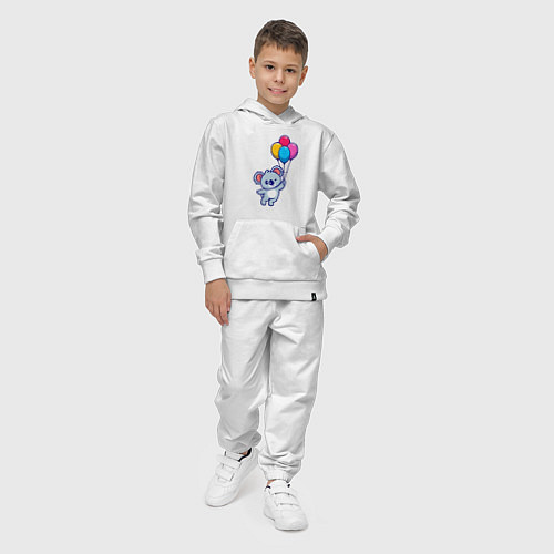 Детский костюм Коала с шариками / Белый – фото 4