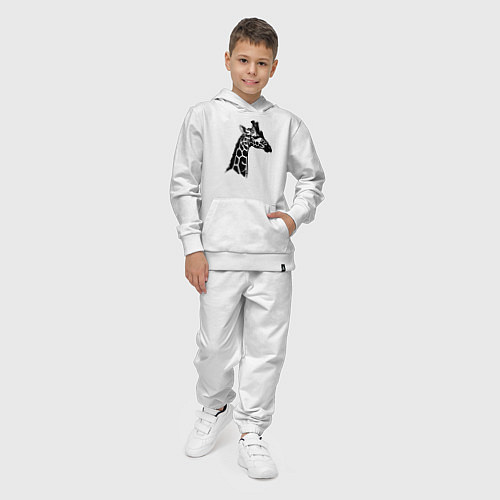 Детский костюм Стилизованный жираф / Белый – фото 4