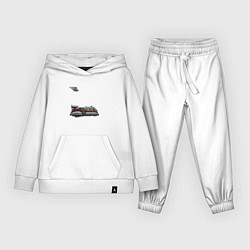 Детский костюм Летающая пожарная машина ретрофутуризм