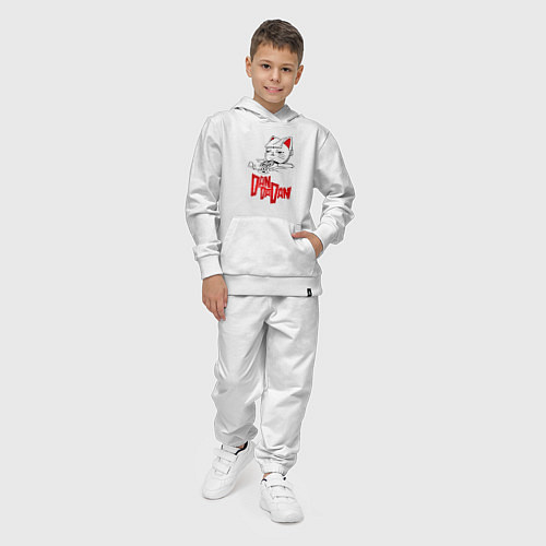 Детский костюм Dandadan - chill / Белый – фото 4