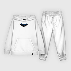 Костюм хлопковый детский Поймать Бэтмена, цвет: белый