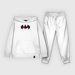 Костюм хлопковый детский Batman knight, цвет: белый