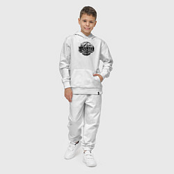 Костюм хлопковый детский Горный Дагестан, цвет: белый — фото 2