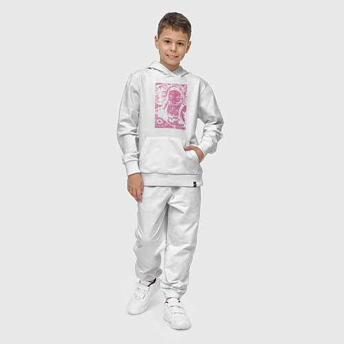 Детский костюм Клинок рассекающий демонов Nezuko бой / Белый – фото 4