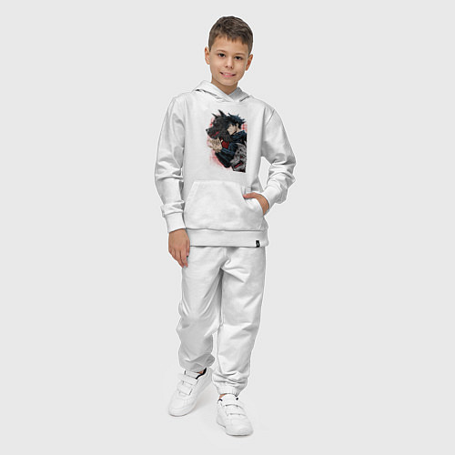 Детский костюм Фушигуро Мегуми / Белый – фото 4