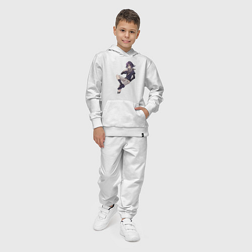 Детский костюм Данганронпа V3 - Кокичи Ома - Цветной / Белый – фото 4