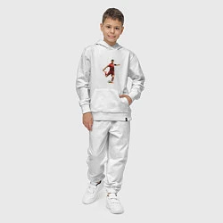 Костюм хлопковый детский Ronaldo 07, цвет: белый — фото 2