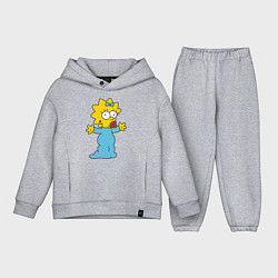 Детский костюм оверсайз Maggie Simpson